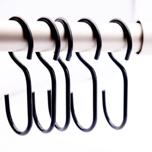 S Shower curtain hook